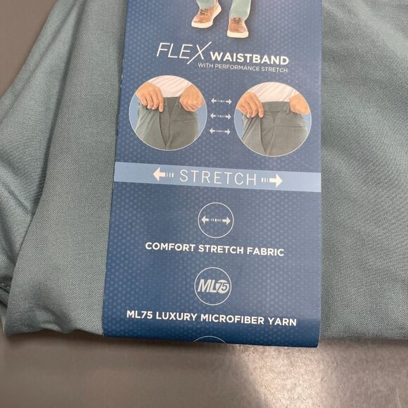 NEW Greg Norman Men's 30X29 Performance Tech Pants Flex Waistband Stretch - Picture 7 of 10